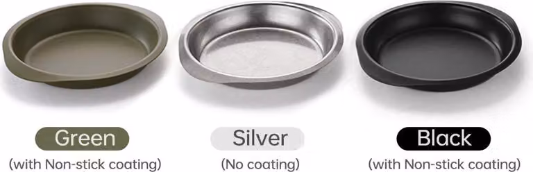 Piastra in acciaio inox, antiaderente, cena, padella per frutta, contenitore per alimenti per esterni, campeggio, escursioni, zaino in spalla, picnic, barbecue