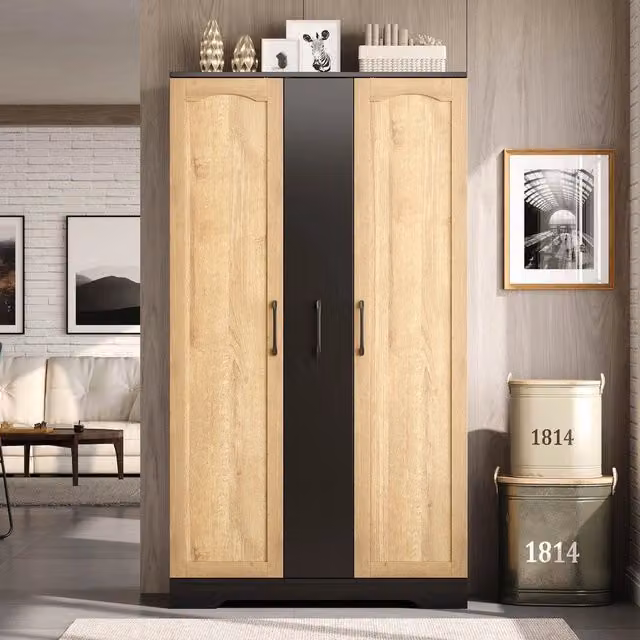 Mobile cucina con ripiani regolabili ¨C Minimal ¨C nero 150x78x40 cm