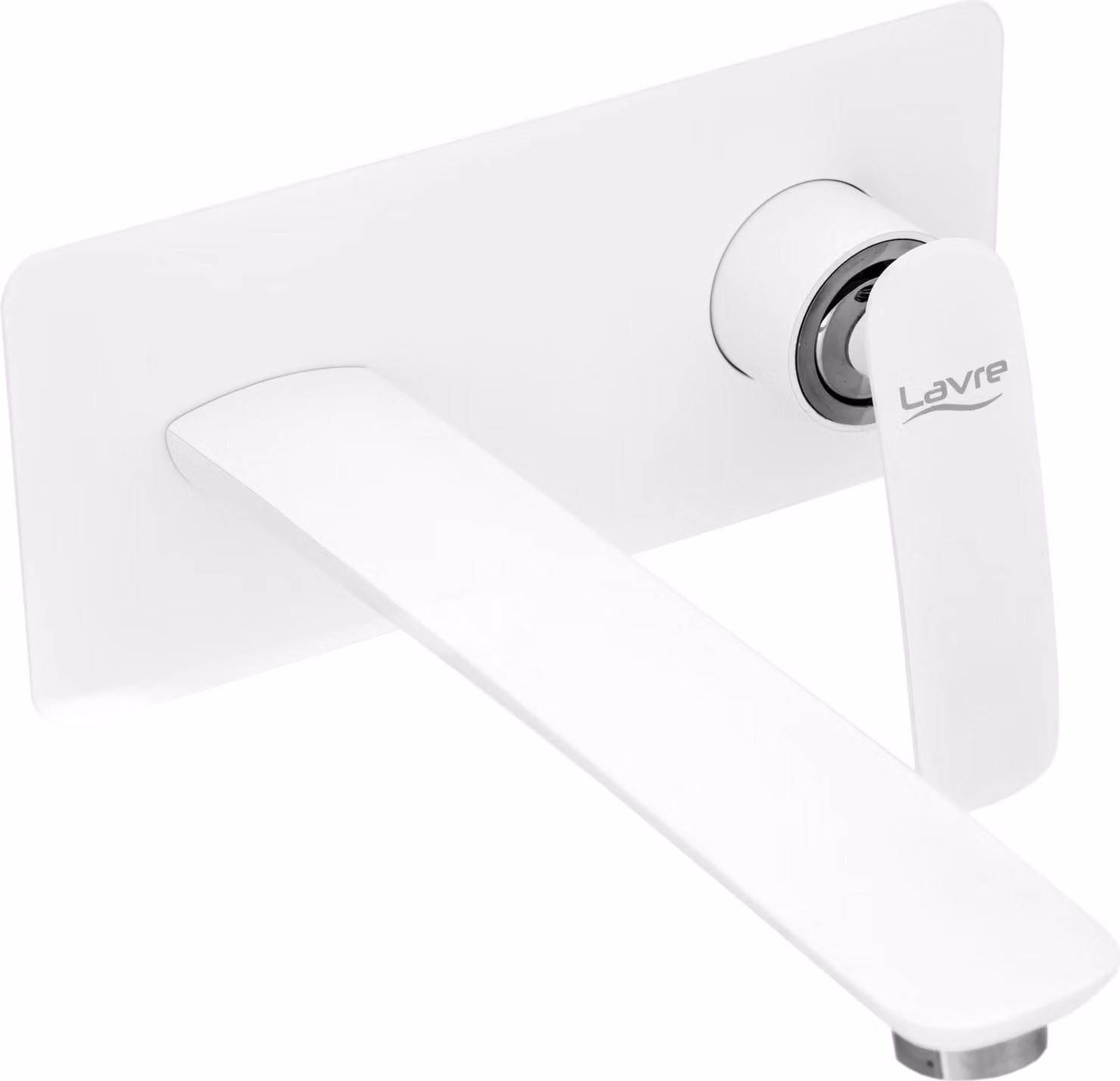 Granitan - Miscelatore lavabo - Rubinetto bagno - Rubinetto bianco - da incasso - ottone - TONY