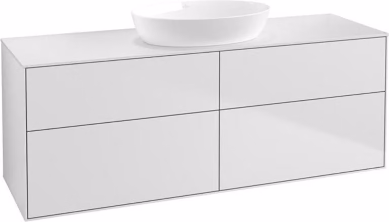 V&B mobile Finion 160x60cm, lavabo pl. m., laccato m. m