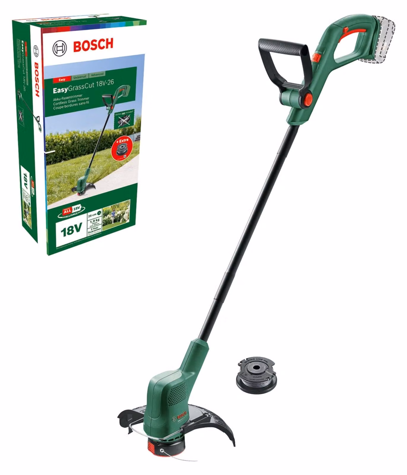Tagliaerba a batteria EasyGrassCut 18V-26