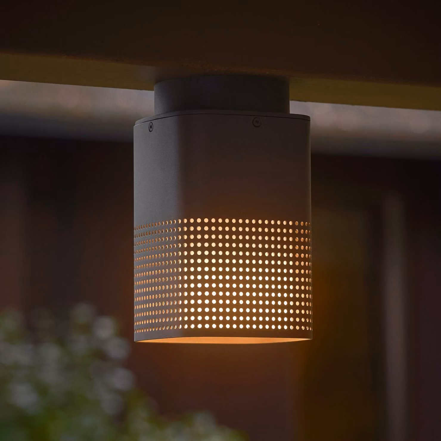 Nordlux Faretto da esterno Sidara Seaside, antracite, IP54, E27 Sidara, dimmerabile, Alluminio / Grigio / Zincato, Alluminio, Moderno, Plafoniera