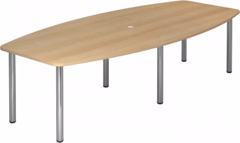 HAMMERBACHER VKT28C/E Konferenztisch Eiche