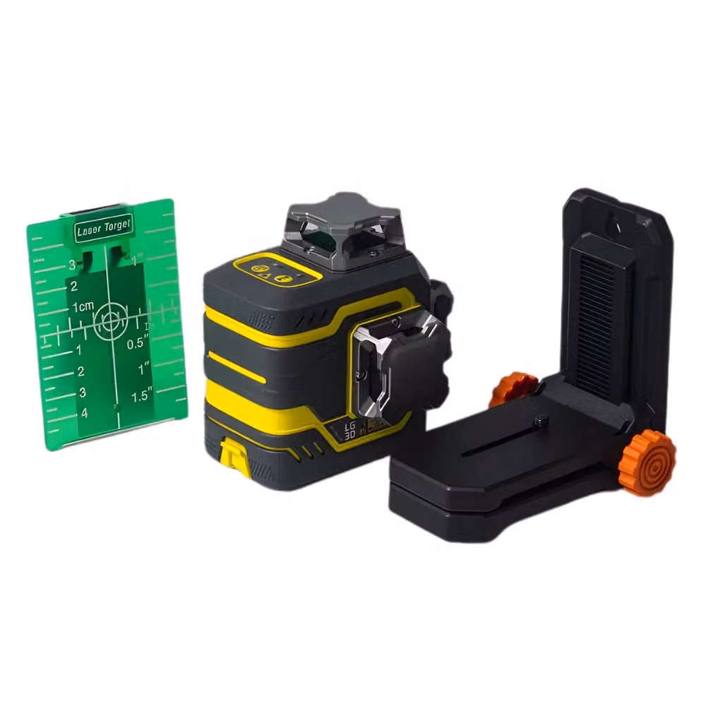 Kit livello laser autolivellante a pendolo Akifix Cassiopea raggio verde colore nero L/P/H: 12 x 12 x 9 cm – 2