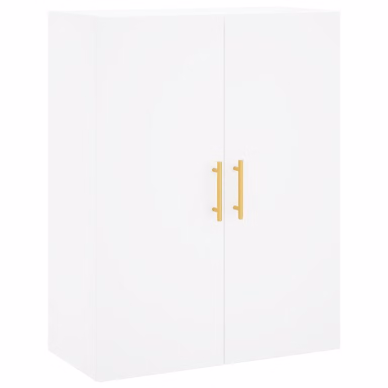Mobile a Parete Bianco 69,5x34x90 cm