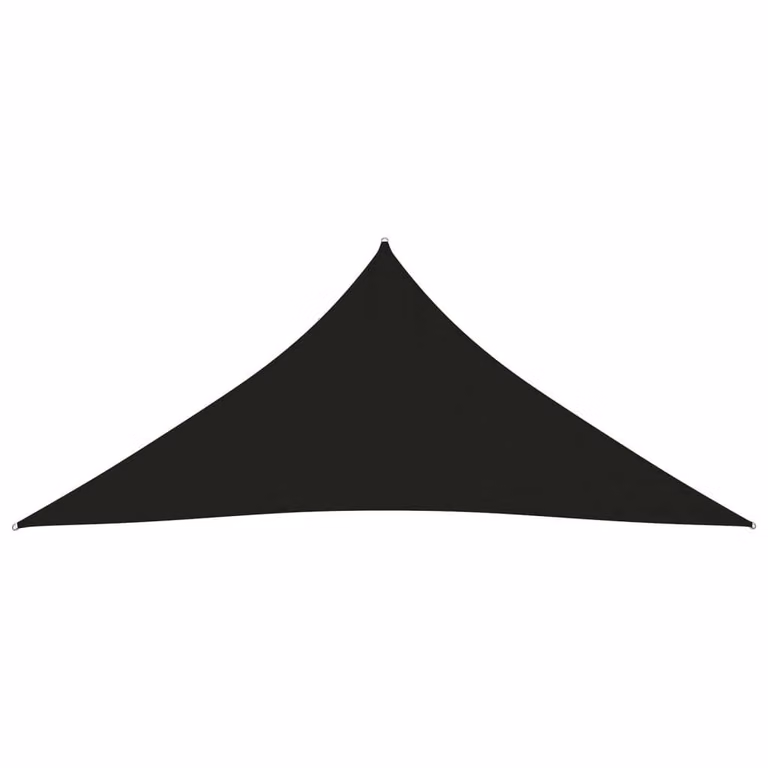 Tenda da sole triangolare "Living Store" in tessuto Oxford, dimensioni 3x3x3 metri, colore nero