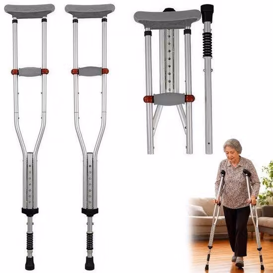 Bracciolo - Regolabile in altezza da 118 a 164 cm - Adatto per un peso fino a 150 kg