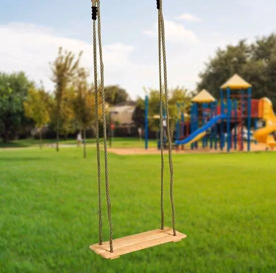 Altalena per adulti e bambini, 14x40x110 cm, seduta