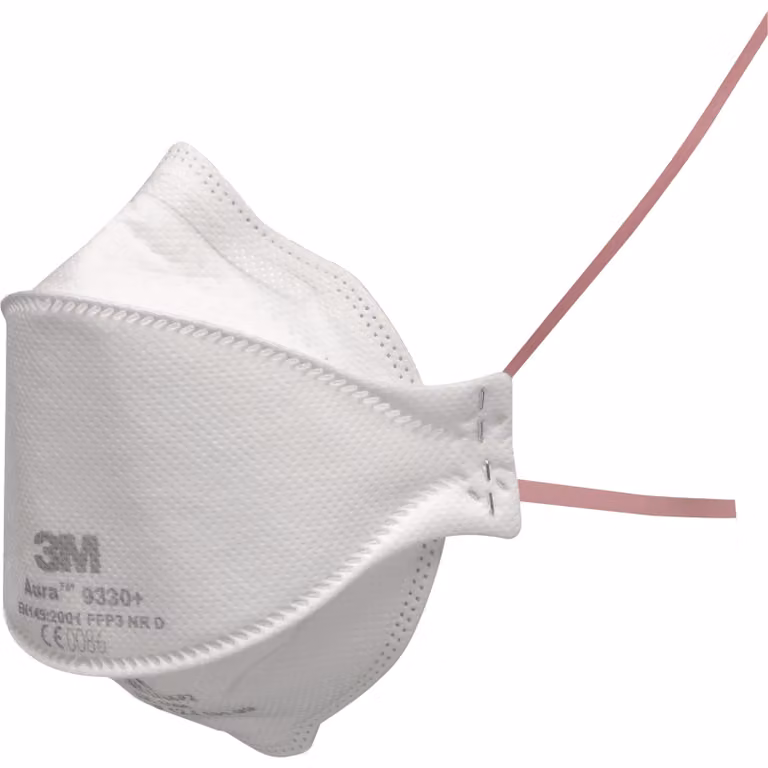 3M 9330+ Maschera antipolvere fine senza valvola FFP3 20 pz