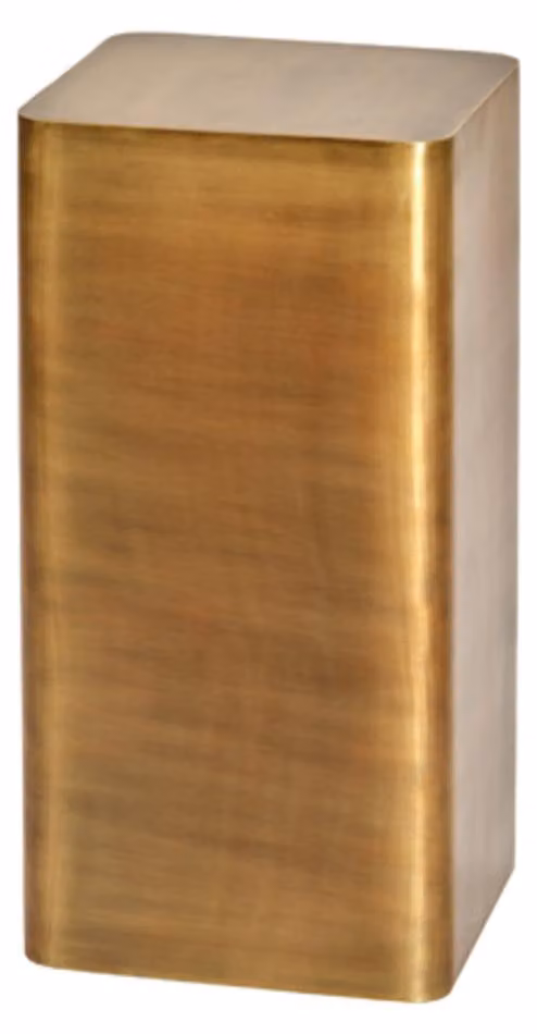 Colonna metallica Light & Living ALURIO in bronzo antico – 30,5x30,5x60 cm