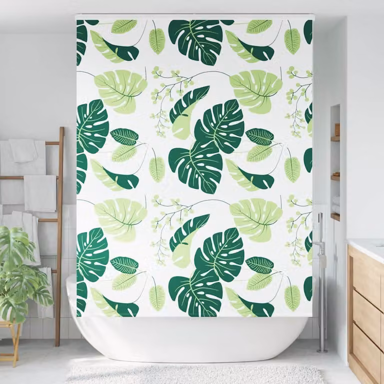 Tenda a Rullo Doccia Cassonetto 160x240 cm Larghezza Tessuto