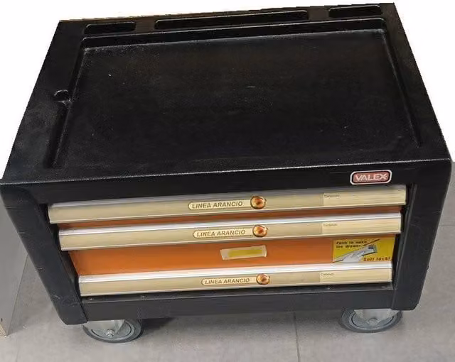 Cassettiera per utensili Valex colore nero C3