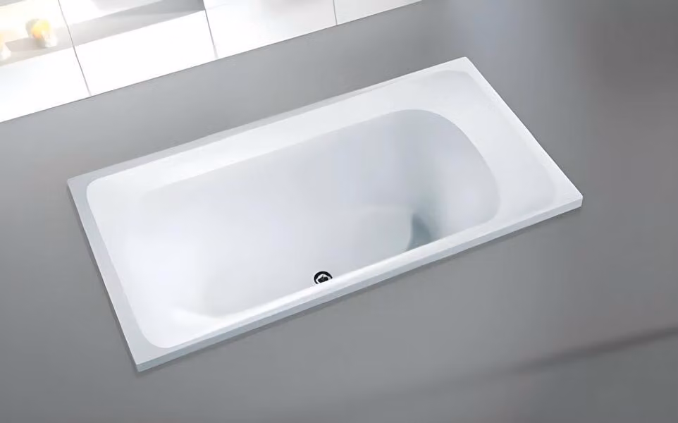 Designwanne Badewanne Acrylwanne Raumsparwanne Komfortwanne Wanne 160x80 cm