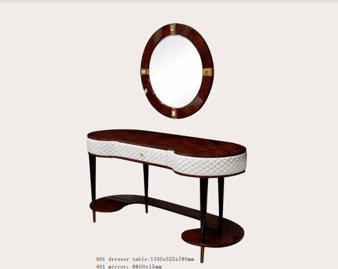 Schminktisch Spiegel Luxus Konsole Kommode Schlafzimmer Schminktisch Kommoden