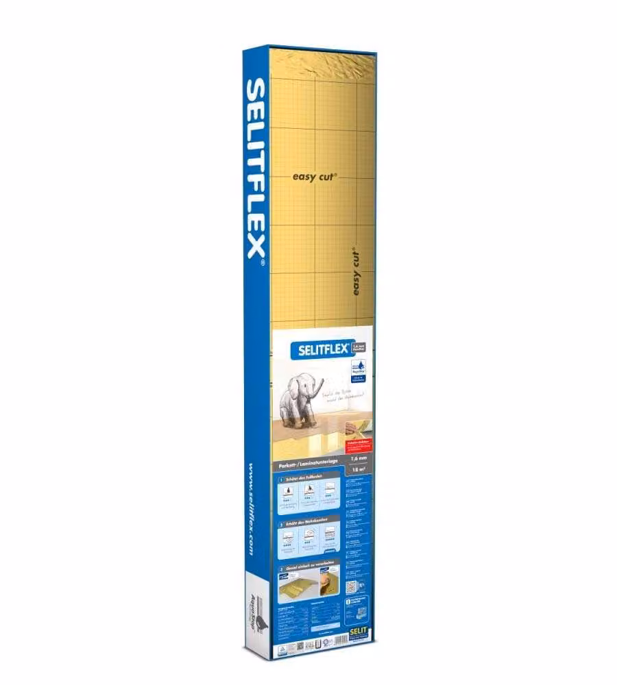 Selitflex Sottopavimento AquaStop color Oro 1,2x15m 1,6 mm 18 mq