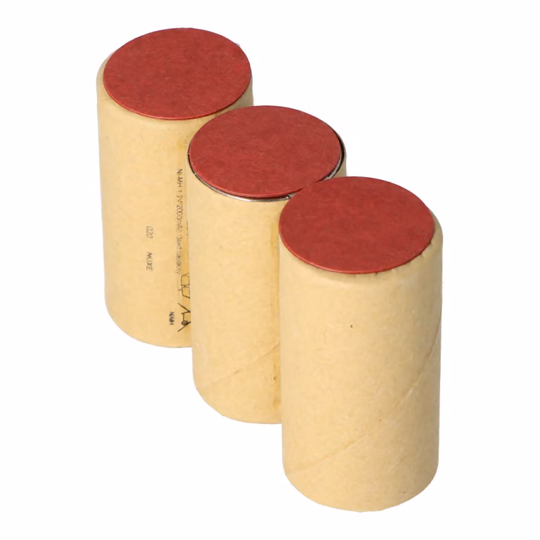 batteria NiMH da 2000mAh adatta alla batteria Gardena ACCU60 con contatti da 2,8mm e 4,8mm
