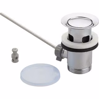 Tappo e troppopieno Ideal Standard cromato