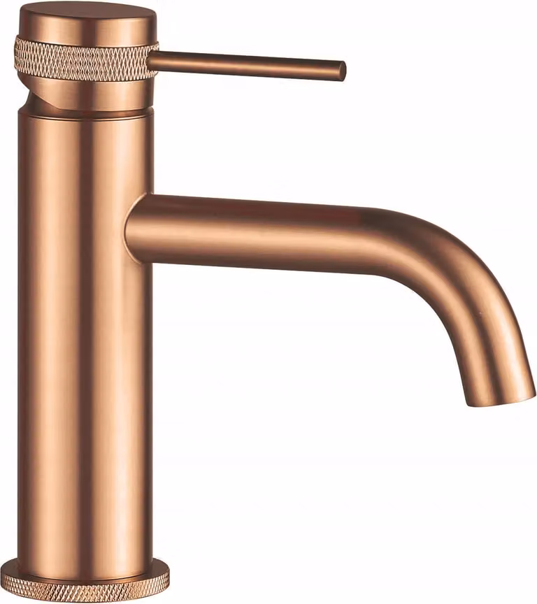 Miscelatore Lavabo REA LUNGO GRIP low Brush Copper