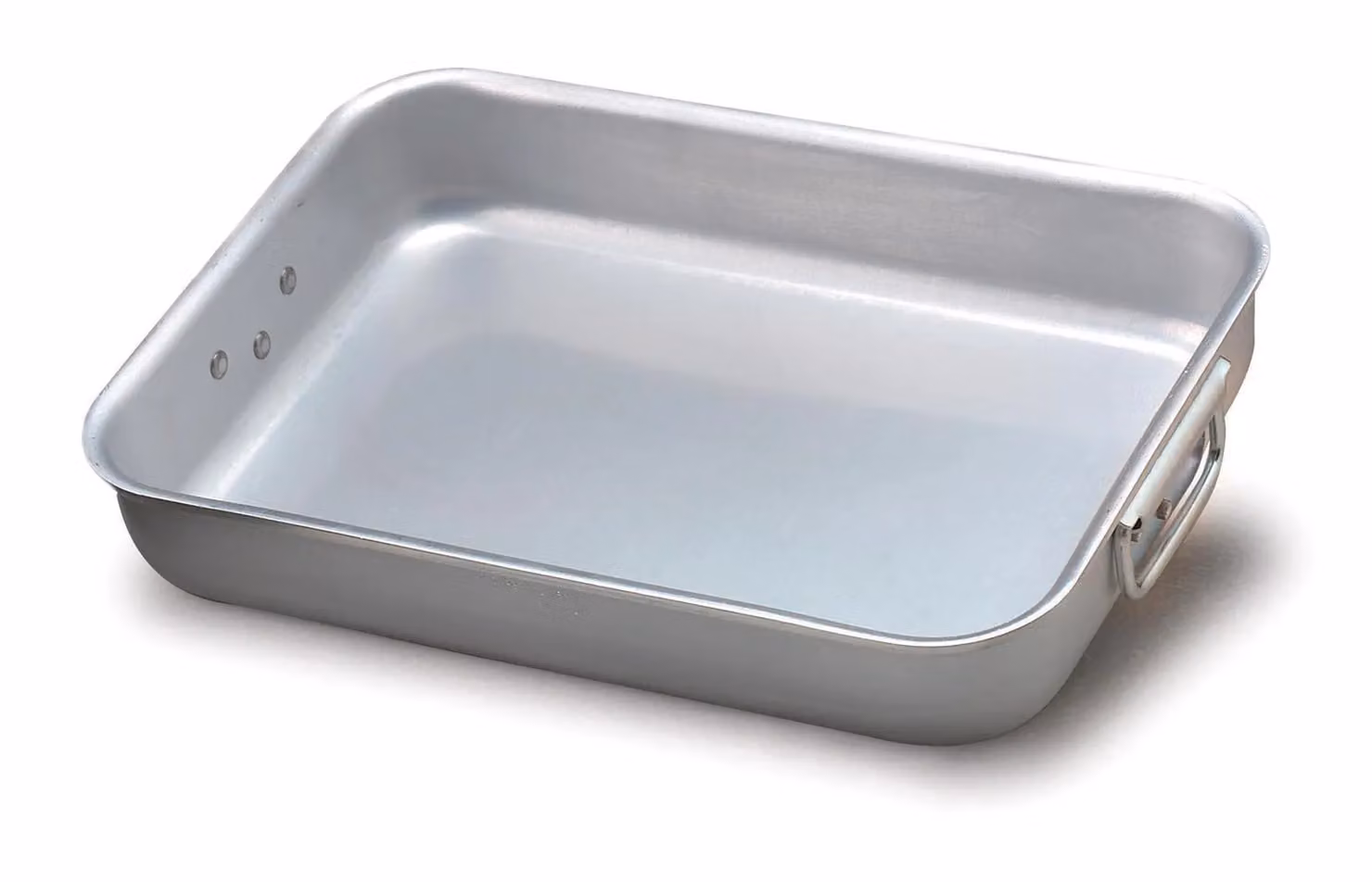 Tegame in alluminio con due maniglie in acciaio inox, spessore 5 mm, diam. 60x40cm