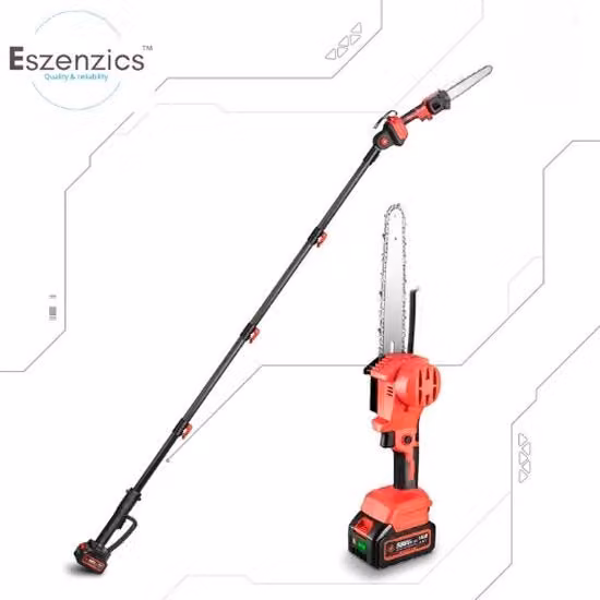 Tagliapressa telescopica potente - Incl. 2x batterie 18V - 4500W - Senza manubrio - Angolo di taglio regolabile - Taglio massimo di 30 cm - Trasformazione - Taglio
