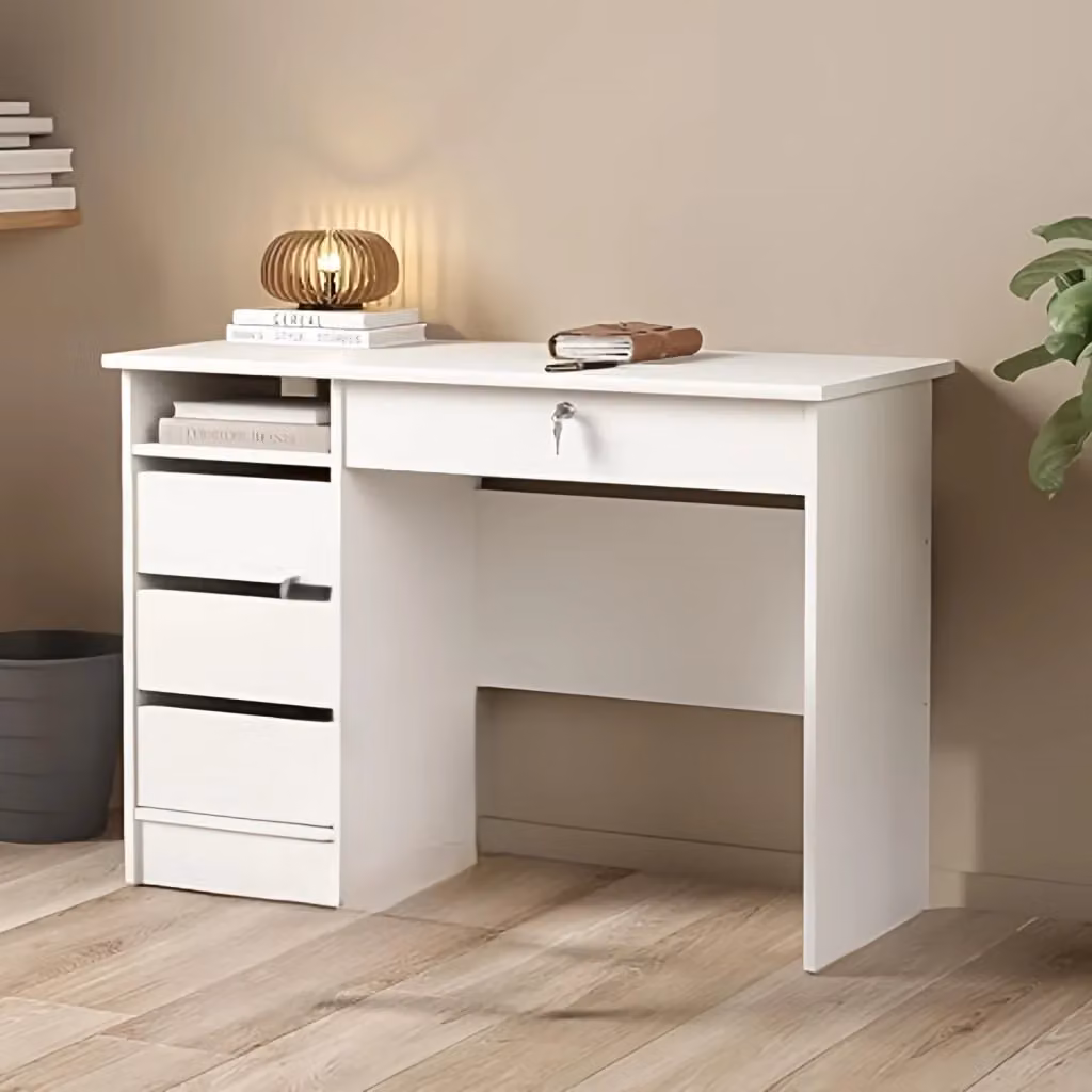 Kit Scrivania Function Plus Salone Srl Bianca L: 109,3 cm, P: 48 cm, H: 75,6 cm – 2