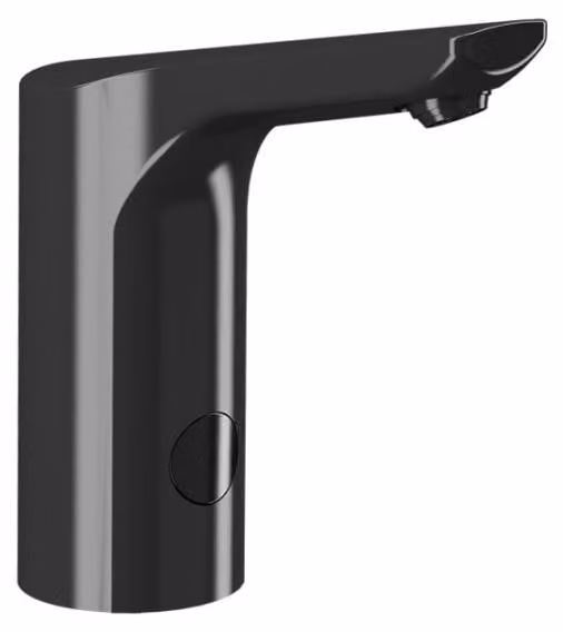 Rubinetto elettronico per lavabo Sapho 6 V CC (4 batterie AA), nero