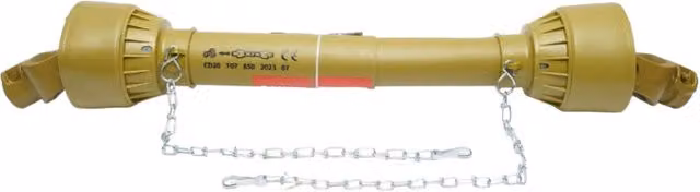 Albero cardanico UTB Cardano S7 T7 con tubo triangolare, Z=6, croce 30,2x106,5mm, lunghezza 850mm