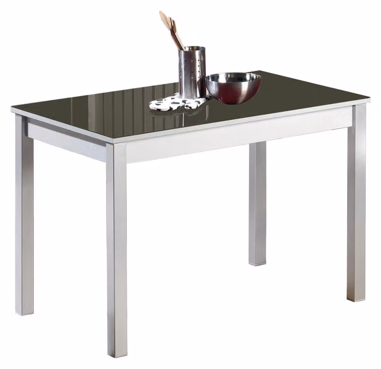 Pannello in vetro per cucina, colore grafite, dimensioni 110x70 cm, fisso
