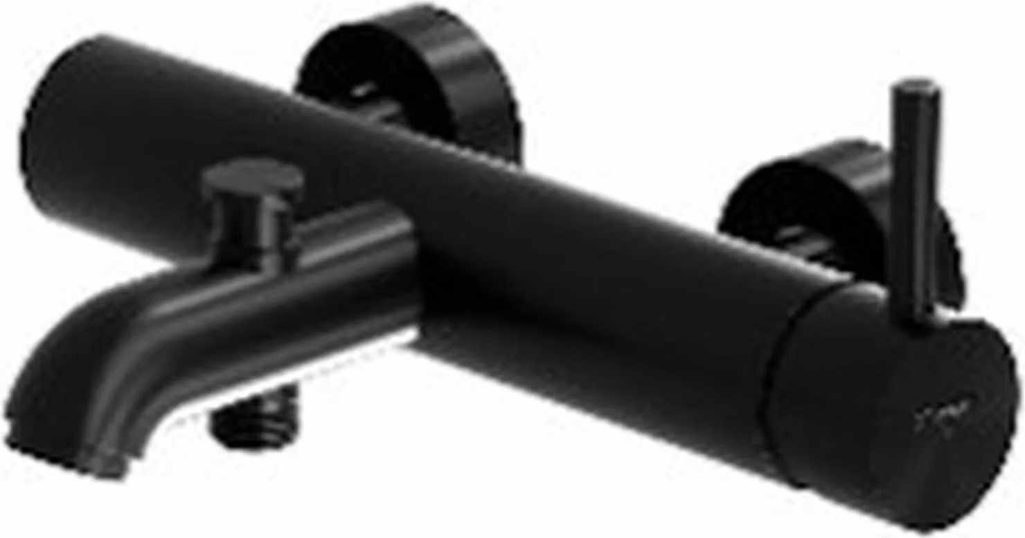 Steinberg Serie 100 Wanne/Brause-EHM 1/2, matt black, 1 Stk.