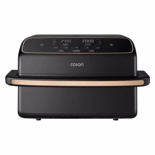 Friggitrice ad aria Cosori Dual Blaze Twinfry Compact con doppia zona, 8,6 l, 2700 W, Grigio – 2