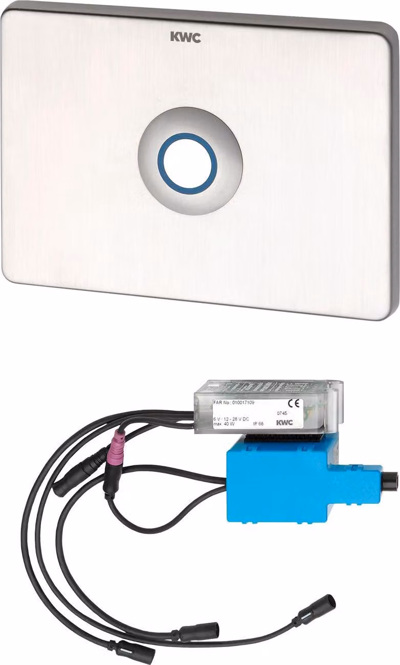 KWC AR Comando WC, AQUATIMER, elettrico, per cassetta, 24 VDC