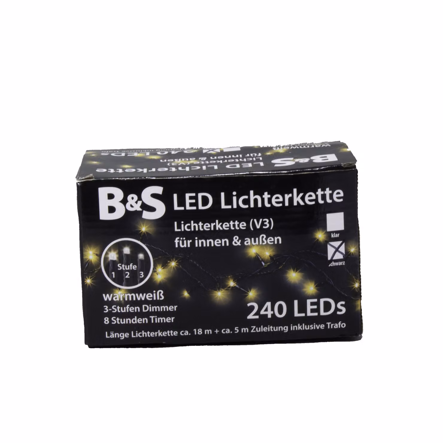 Luci fiabesche 240 LED con funzione timer di 8 ore Dimmer a 3 livelli