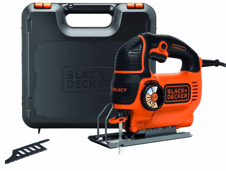 Black&Decker Stichsäge Pendelhub 620W, Autoselect KS901SEK