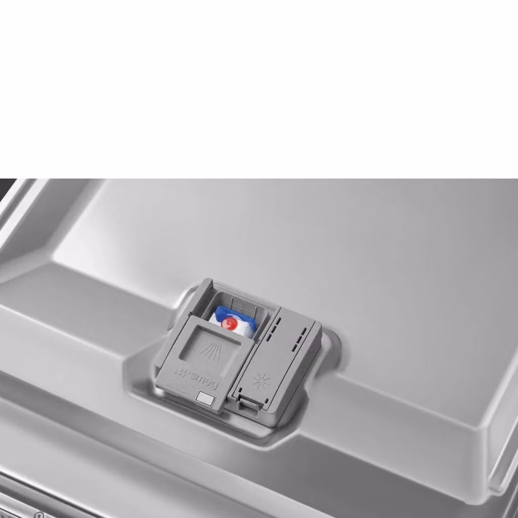 Smeg PL364CX Lavastoviglie da Incasso Semi-integrata in Acciaio Inox, 13 Coperti, Classe C, 46 dB, L: 59,8 cm, A: 81,8 cm, P: 57 cm – 2