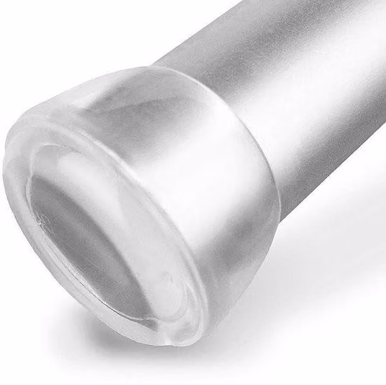 Protezioni in plastica per mobili - 20 mm - 16 pezzi - Trasparente - Sostituzione per coperture in gomma - per tavoli/sedie - Protezioni per mobili