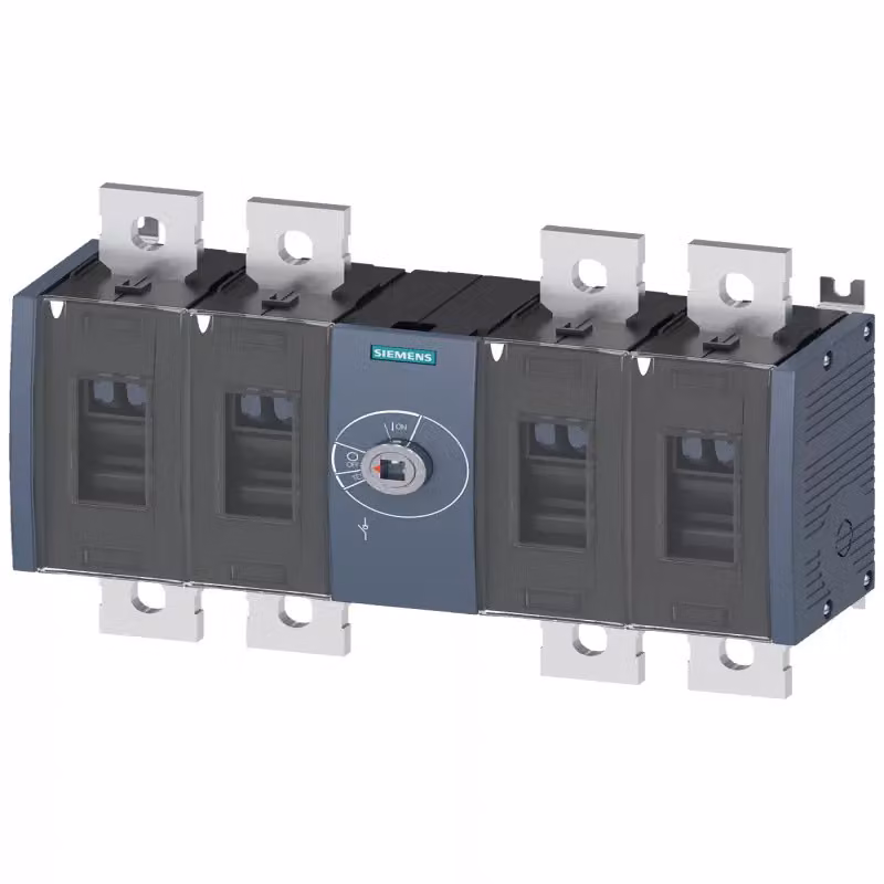 Interruttore sezionatore SIEMENS 1000 A, 8 contatti di chiusura, 8 contatti di apertura, Siemens 3KD50400QE200