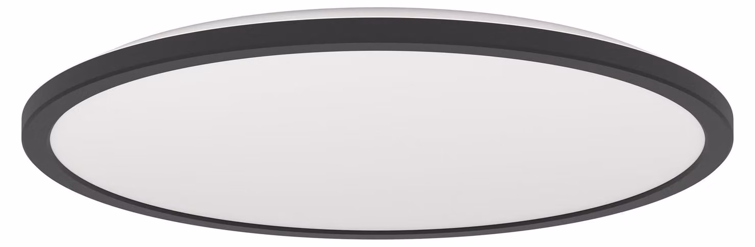 ROVITO-Z Lampada da parete/soffitto Illuminazione - H3,2 x Ø50 cm - nero - 16,8W incluso - IP44