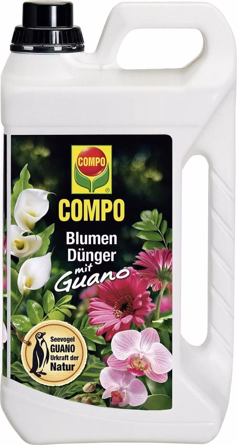 Concime per fiori COMPO con guano 5 litri