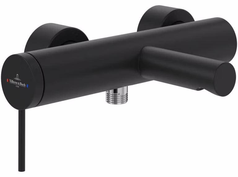 Villeroy & Boch EH - Rubinetto per vasca da bagno serie Loop & Friends 273x108x191 mm nero opaco, 1 pezzo.
