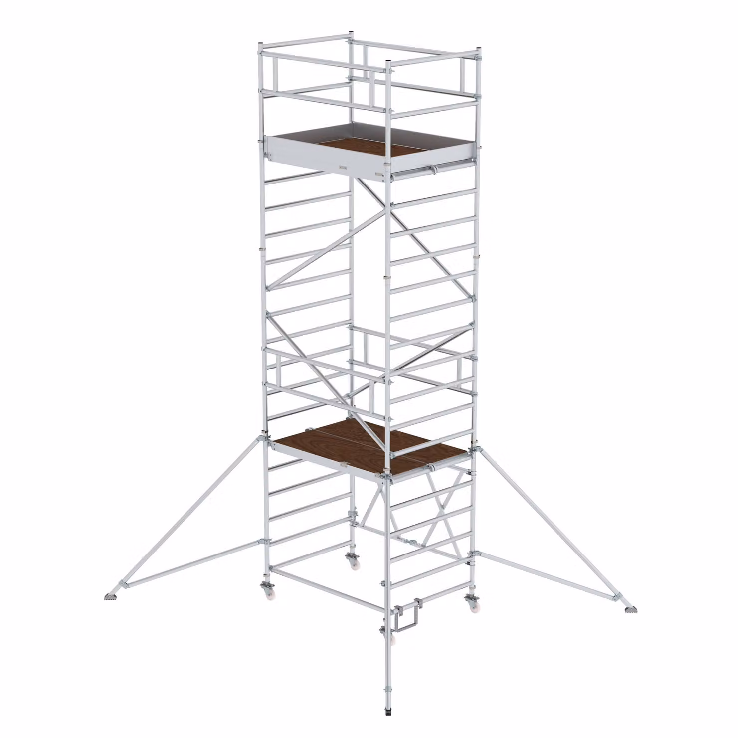 Ponteggio pieghevole 1,35 x 1,80 m con stabilizzatore Altezza piattaforma 4,80 m