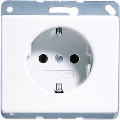 Jung SL 520 WW Steckdose Typ F Weiß (SL520WW)