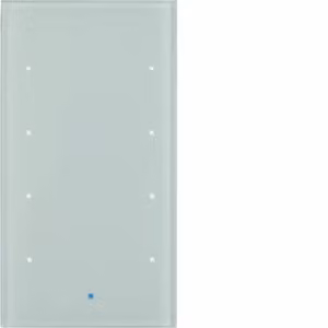 Berker 75144830 Sensore in vetro quadruplo Comfort, bianco polare Sensore Berker TS