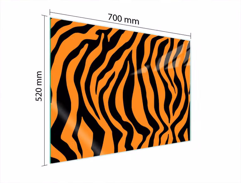 Piastra Di Protezione Dei Vetri Per L'erba 70X52 Tiger