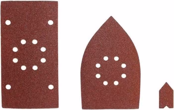 Abrasivi per levigatrice RYOBI, 30 pezzi, 1/3 foglio, triangoli, dita, EMS180RV, RMS180, RMS170, SMS30A