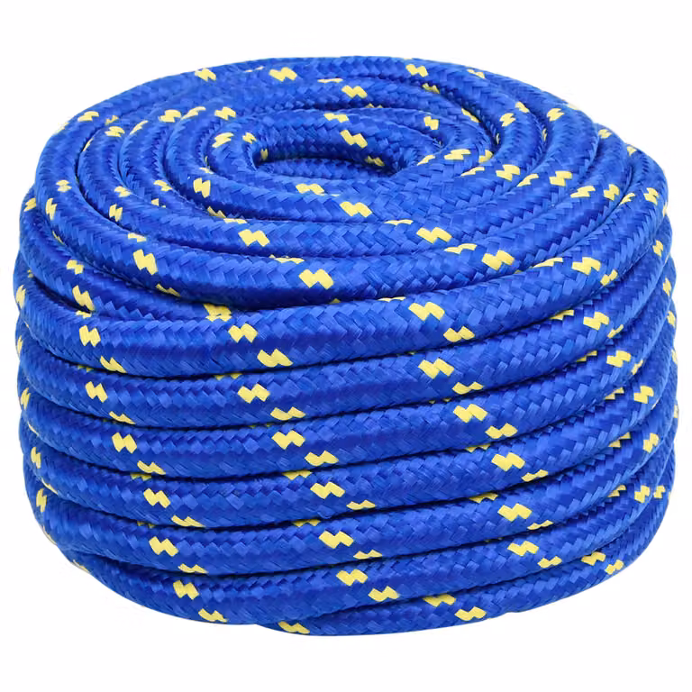 Corda multiuso vidaXL in plastica blu, lunghezza 100 m, diametro 20 mm