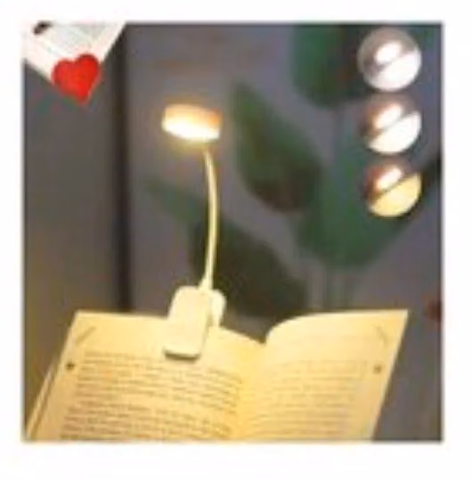 Lampada a clip ricaricabile - Illuminazione d'ambiente per interni - Lampada per la coltivazione di piante - Lampada da lettura compatta - Intensità regolabile - Illuminazione per piante acquatiche - Illuminazione per barriere coralline - Ricaricabile tra