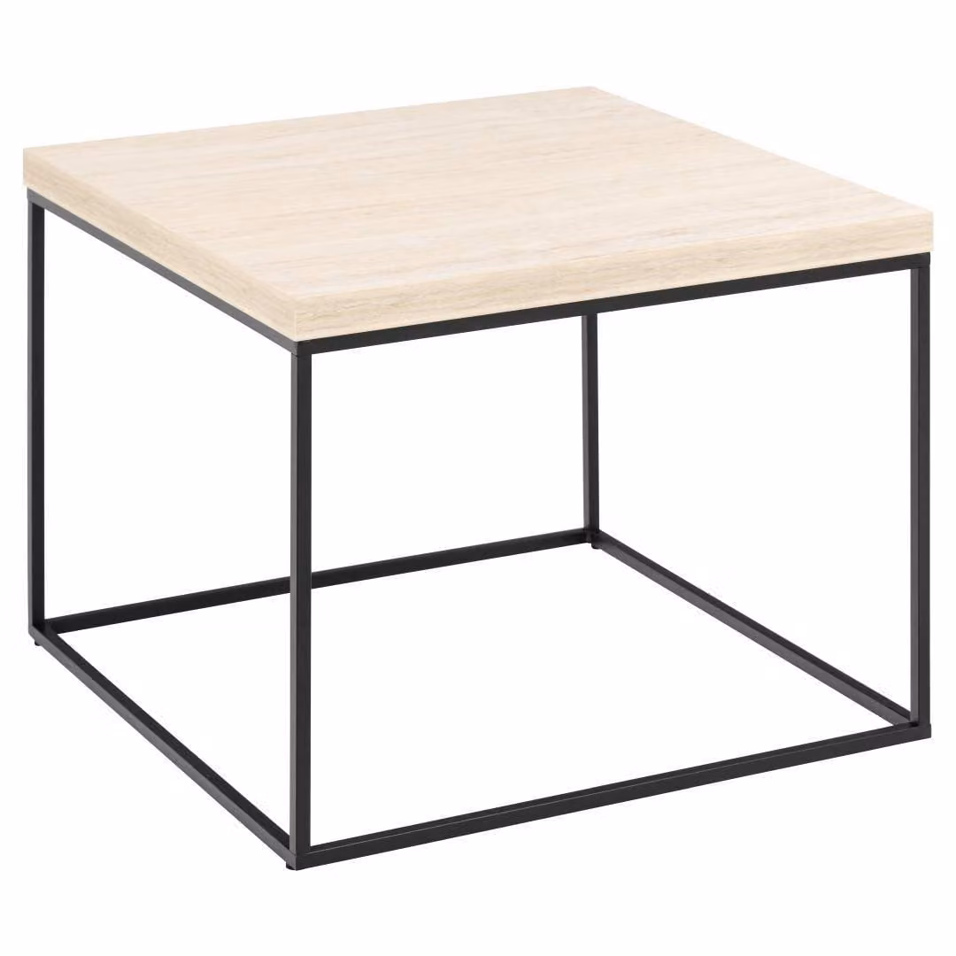 Tavolino da caffè Barossa da 60 cm beige.