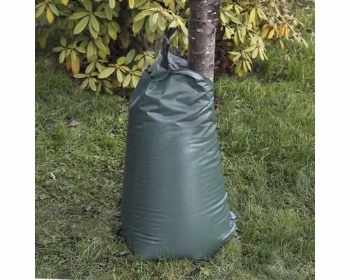 Sacco per l'irrigazione degli alberi 75 L 400g/mq verde Floraworld