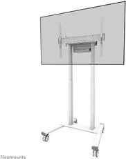 Supporto monitor TV da pavimento motorizzato Neomounts FL55 875WH1 bianco VESA 800 x 600 fino a 110 kg