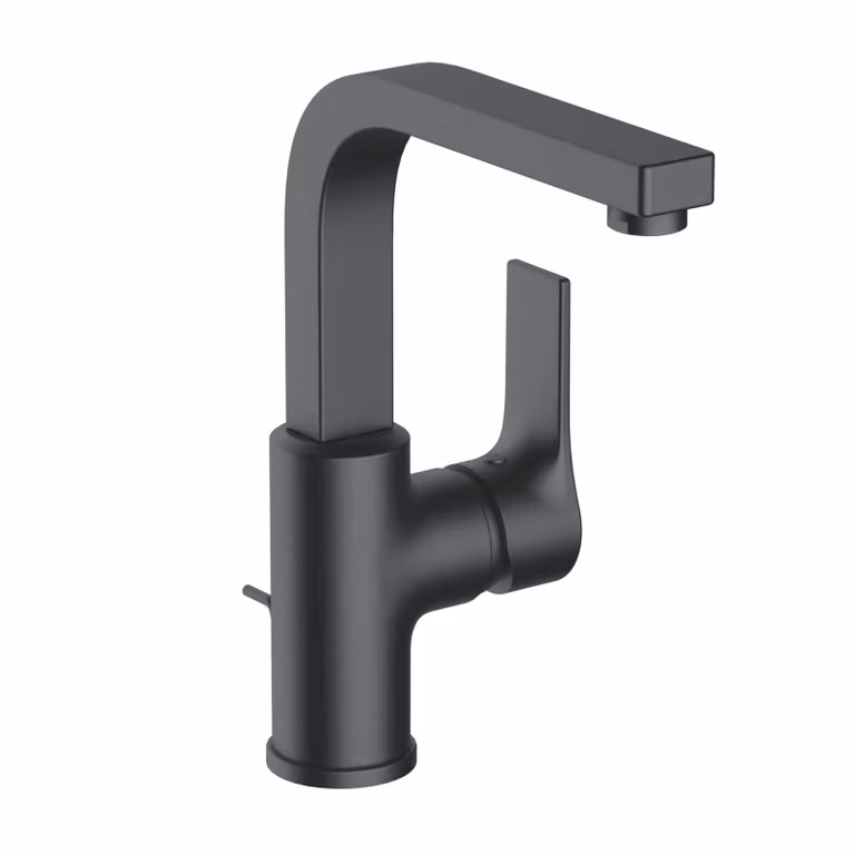 KLUDI ZENTA SL Mitigeur monocommandé pour lavabo, hauteur de bec 220mm, pivotant, avec vidage métallique, 480273965, 480273965